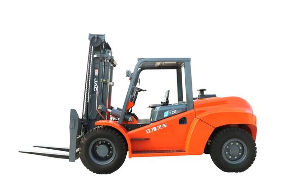 Diesel της JAC Forklift 12 τόνου φορτηγό για τον υλικό χειρισμό CPCD120J