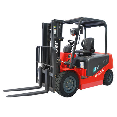 JAC ηλεκτρική από Forklift CPD35j οδικών τραχύ εκτάσεων με την μπαταρία λίθιου