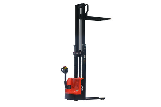 Πλήρης ηλεκτρικός ανελκυστήρας 1200kg 1.2T στοιβαχτών παλετών με τη μηχανική οδήγηση