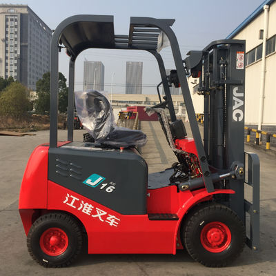Τετράτροχο ηλεκτρικό Forklift CPD13J CPD16J φορτηγό με τον επιταχυντή του Curtis