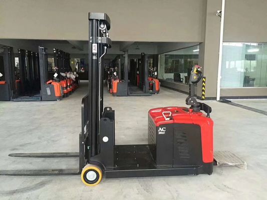 Ηλεκτρικό αντισταθμισμένο forklift Walkie καβαλικεύει τους στοιβαχτές 1500kg